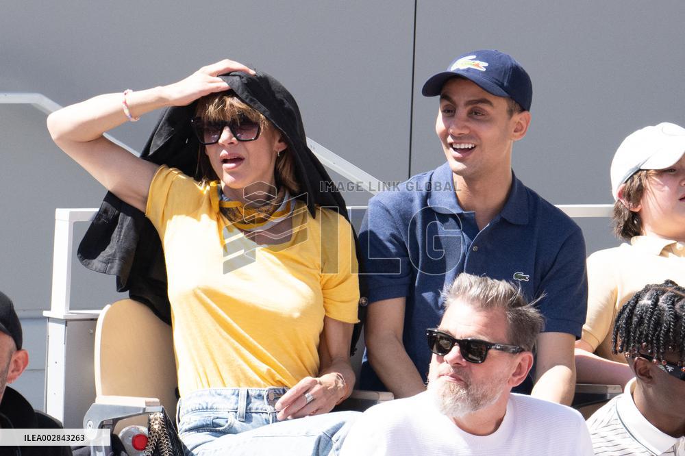 French Open - Sophie Marceau At The Stands