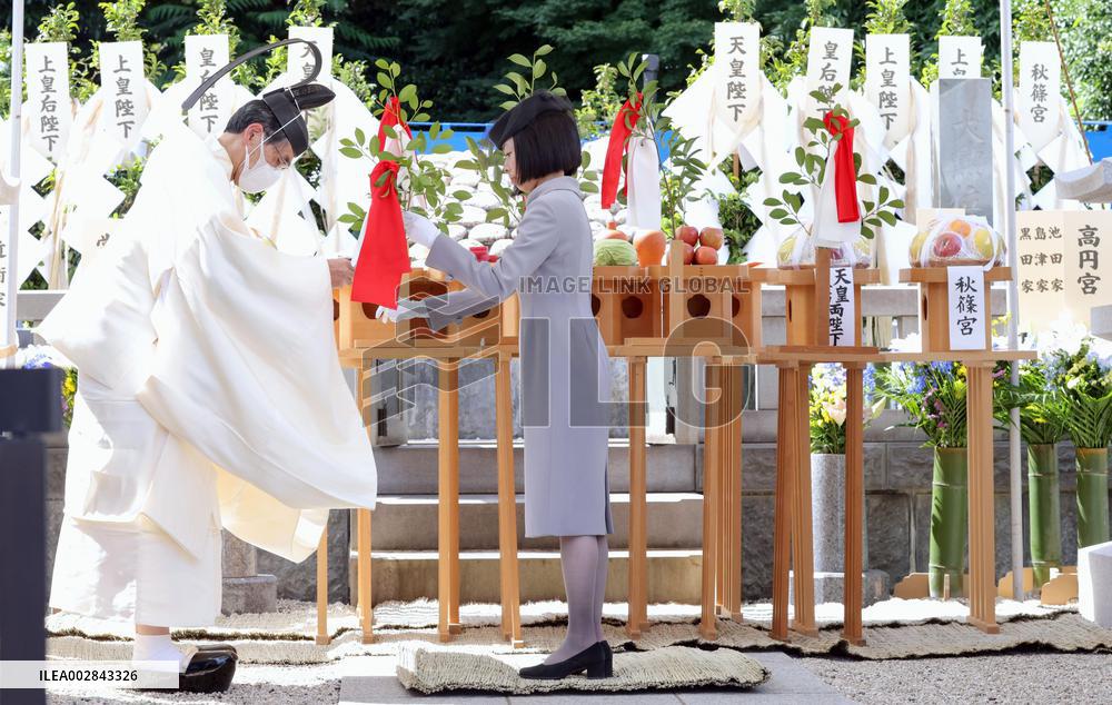 10th anniv. of Prince Katsura's passing