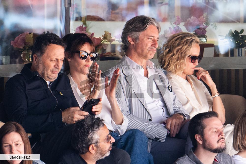 French Open - Arthur At The Stands