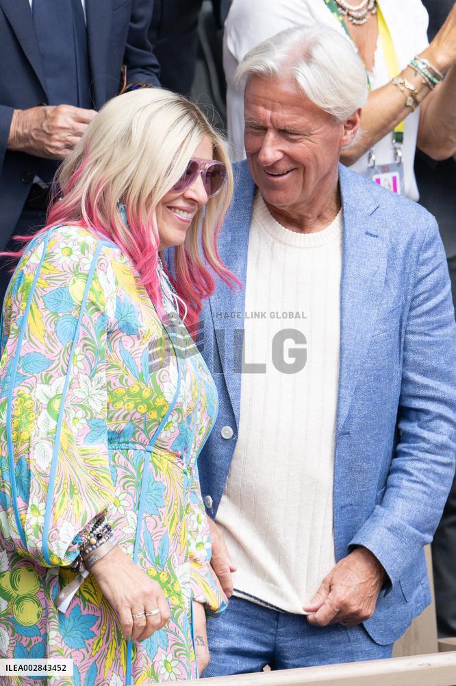 French Open - Celebs At The Stands