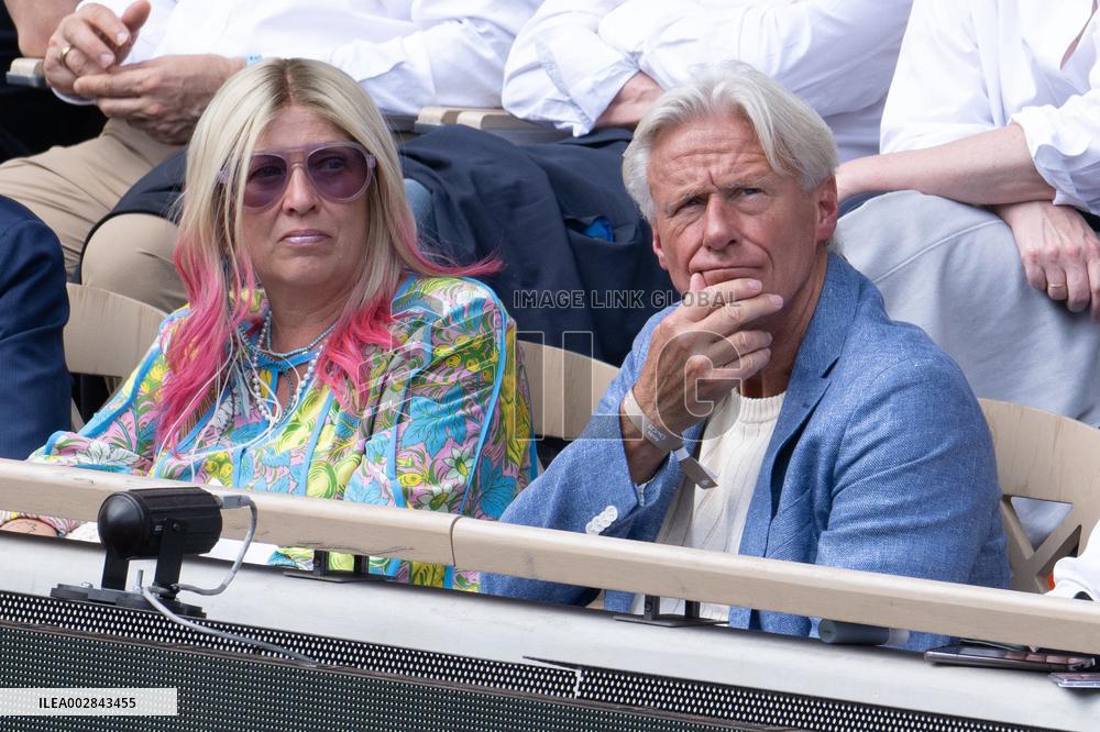 French Open - Celebs At The Stands