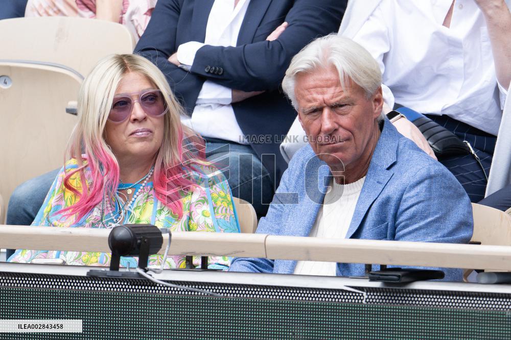 French Open - Celebs At The Stands