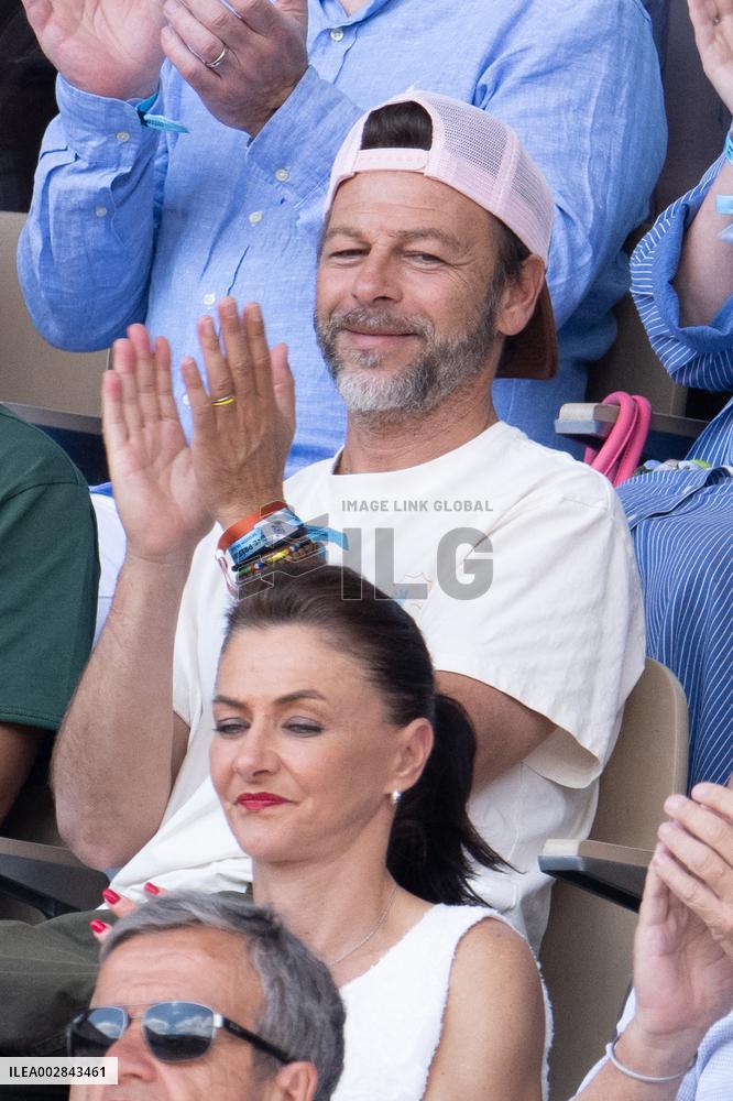 French Open - Celebs At The Stands