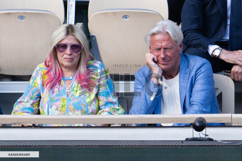 French Open - Celebs At The Stands