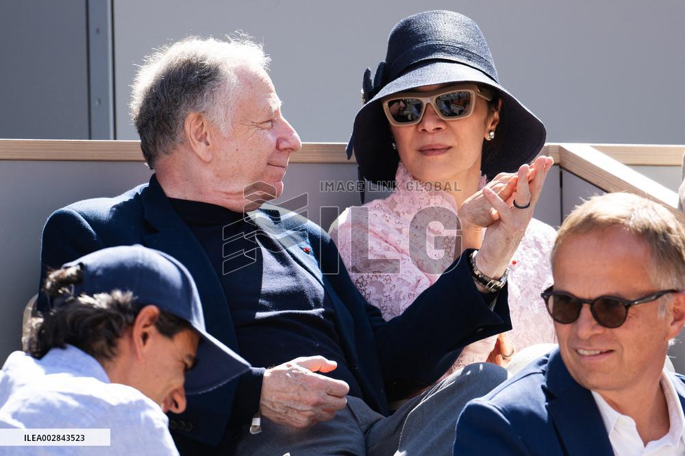 French Open - Celebs At The Stands