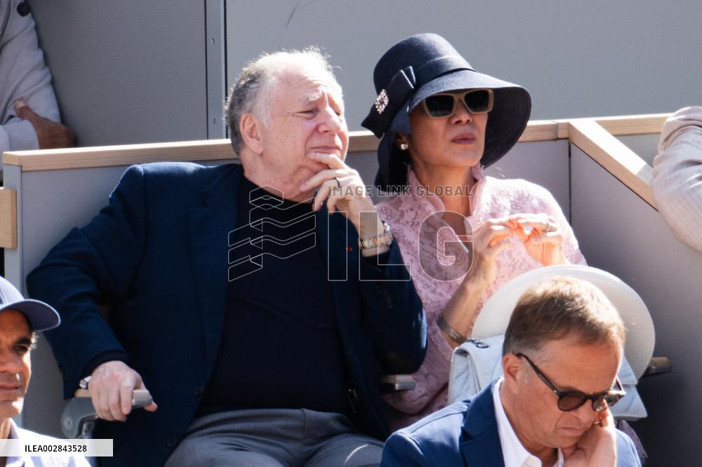 French Open - Celebs At The Stands
