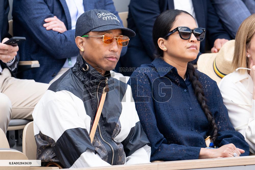 French Open - Celebs At The Stands