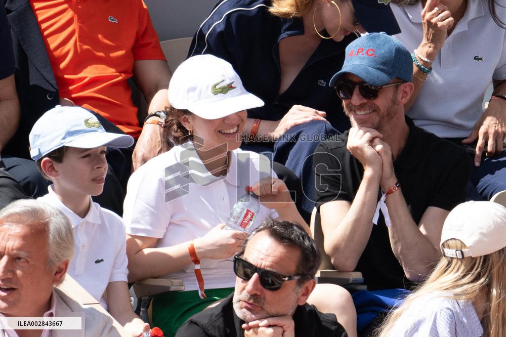 French Open - Celebs At The Stands