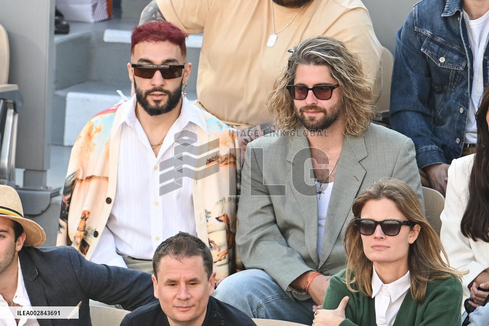French Open - Celebs At The Stands