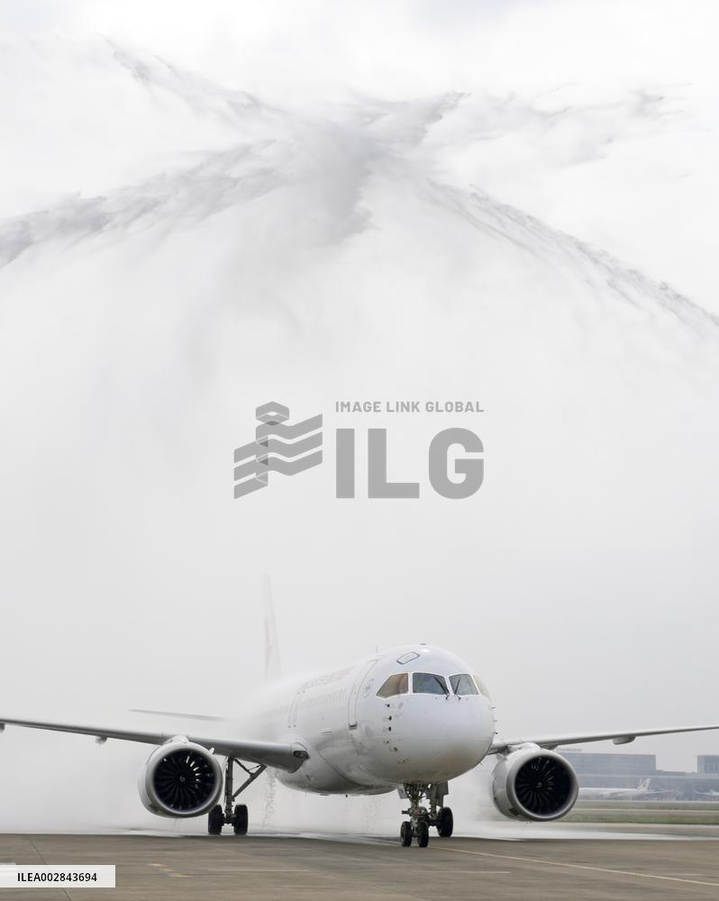 CHINA-SHANGHAI-HONG KONG-C919 FLIGHT