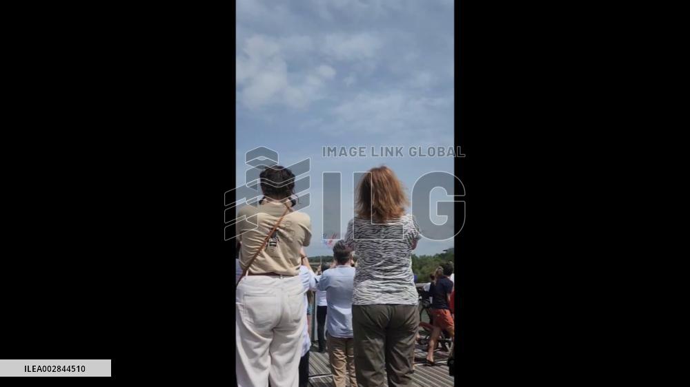 France: Air Force Acrobatic Team Marks Centenary Of Meilleur Ouvrier De France