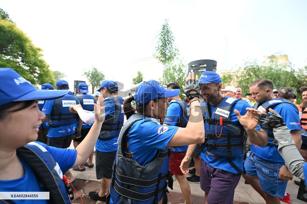 (SP)CHINA-TIANJIN-DRAGON BOAT-LAURA (CN)