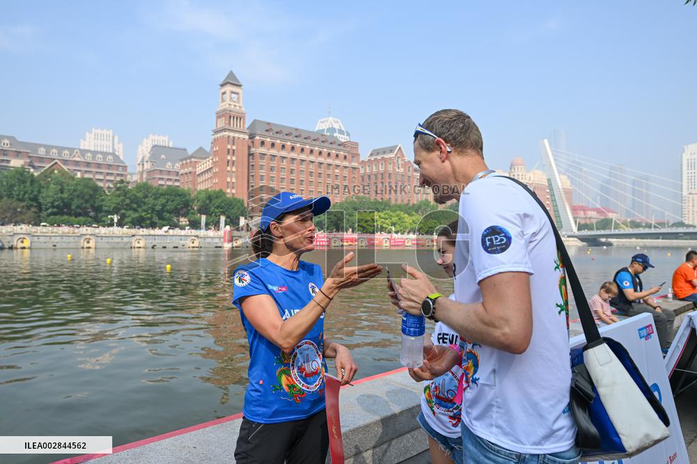 (SP)CHINA-TIANJIN-DRAGON BOAT-LAURA (CN)