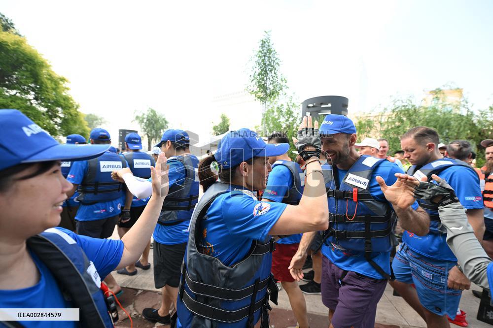 (SP)CHINA-TIANJIN-DRAGON BOAT-LAURA (CN)