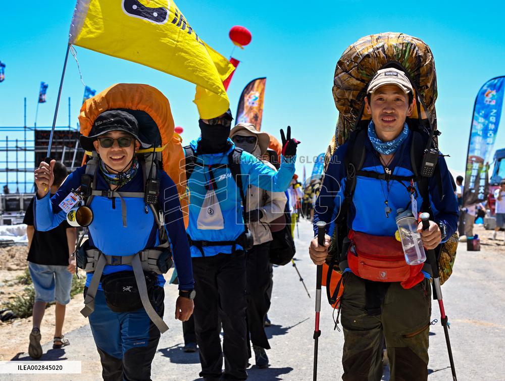 CHINA-XINJIANG-BAICHENG-WUSUN ANCIENT ROAD-HIKING-CAMPING (CN)