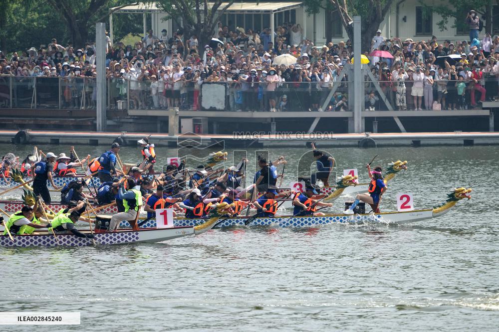 CHINA-BEIJING-CANAL-DRAGON BOAT RACE (CN)