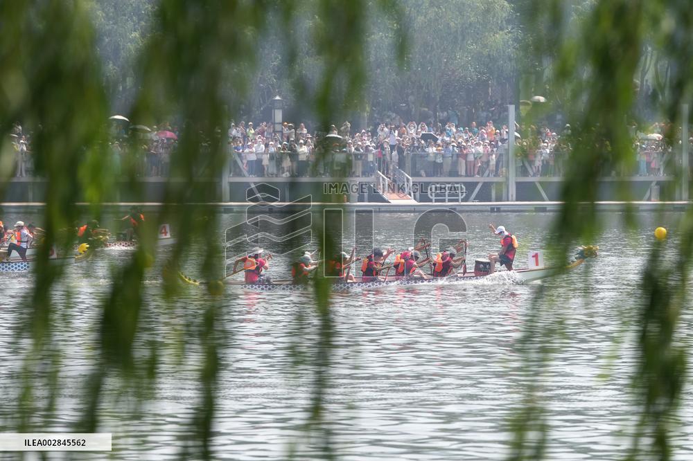 CHINA-BEIJING-CANAL-DRAGON BOAT RACE (CN)