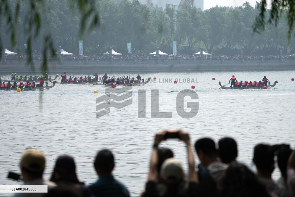 CHINA-BEIJING-CANAL-DRAGON BOAT RACE (CN)