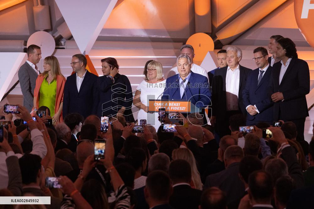 HUNGARY-BUDAPEST-EUROPEAN PARLIAMENT ELECTIONS