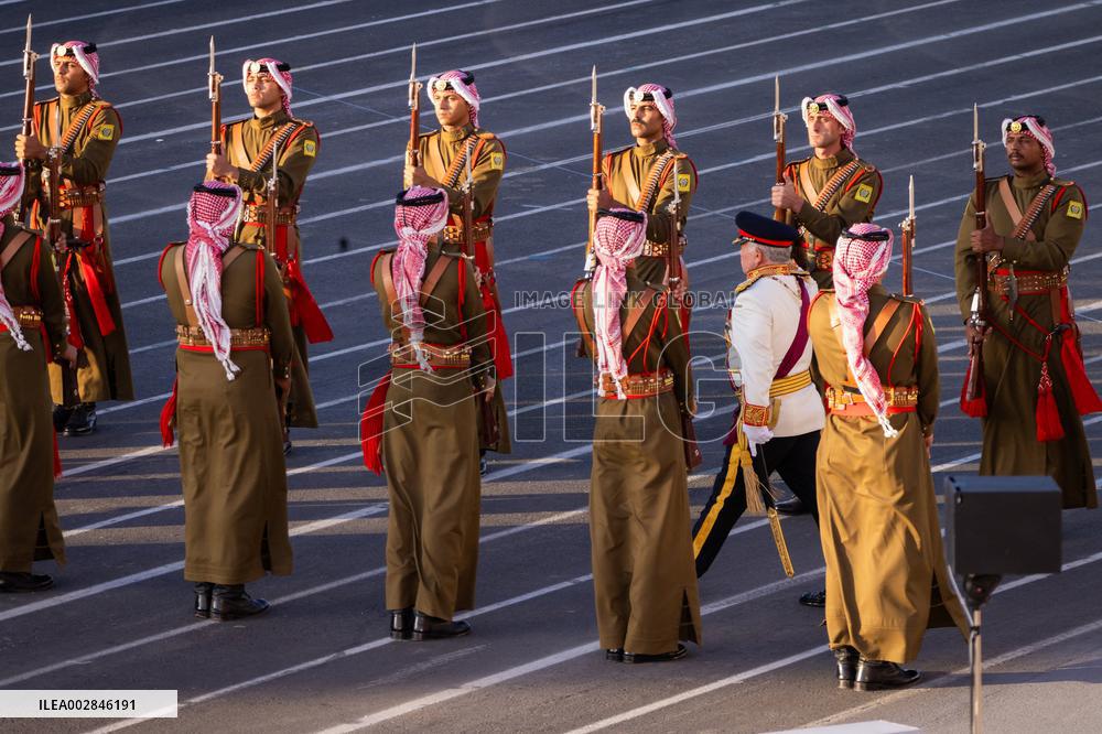King of Jordan Celebrates 25 Years of his Crowning - Amman