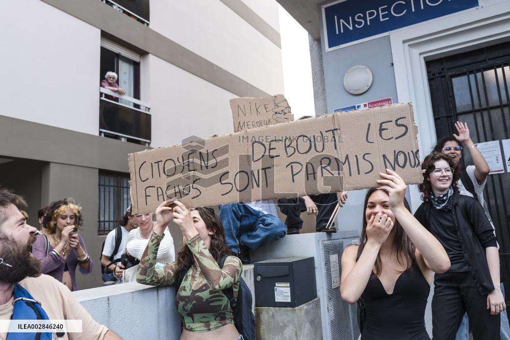 Spontaneous Demonstration Against RN - Montauban