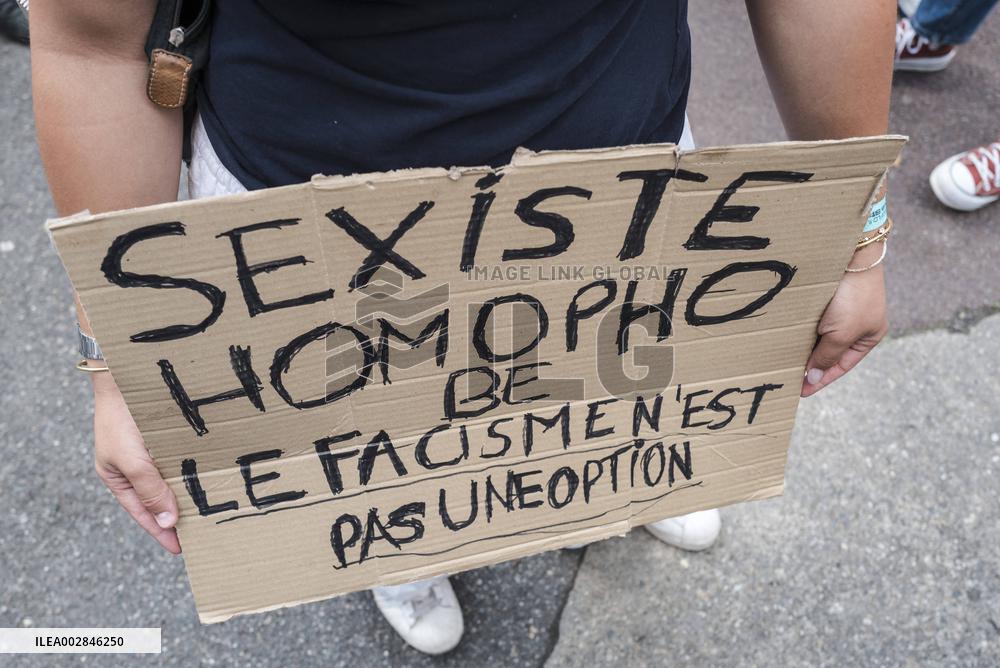 Spontaneous Demonstration Against RN - Montauban