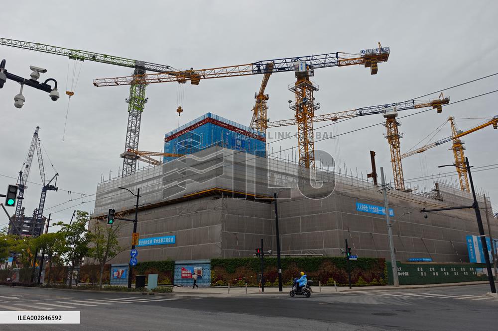 Internet Companies Office Building Construction in Shanghai