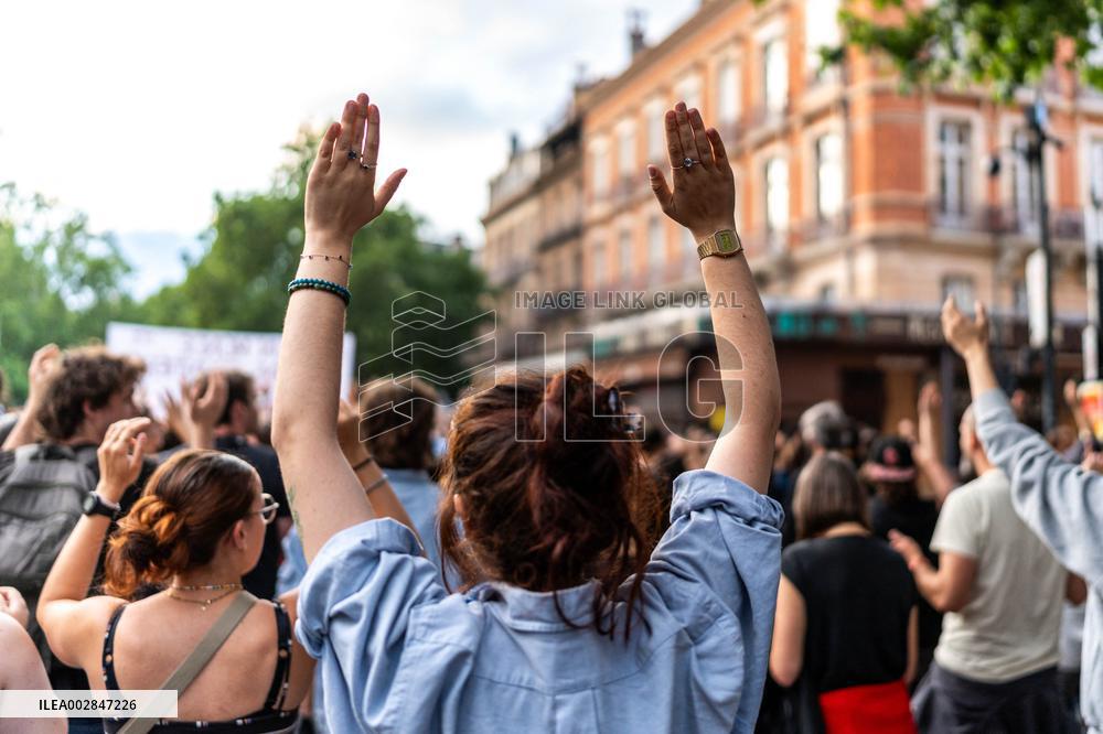 Rally Against The Far Right - Toulouse