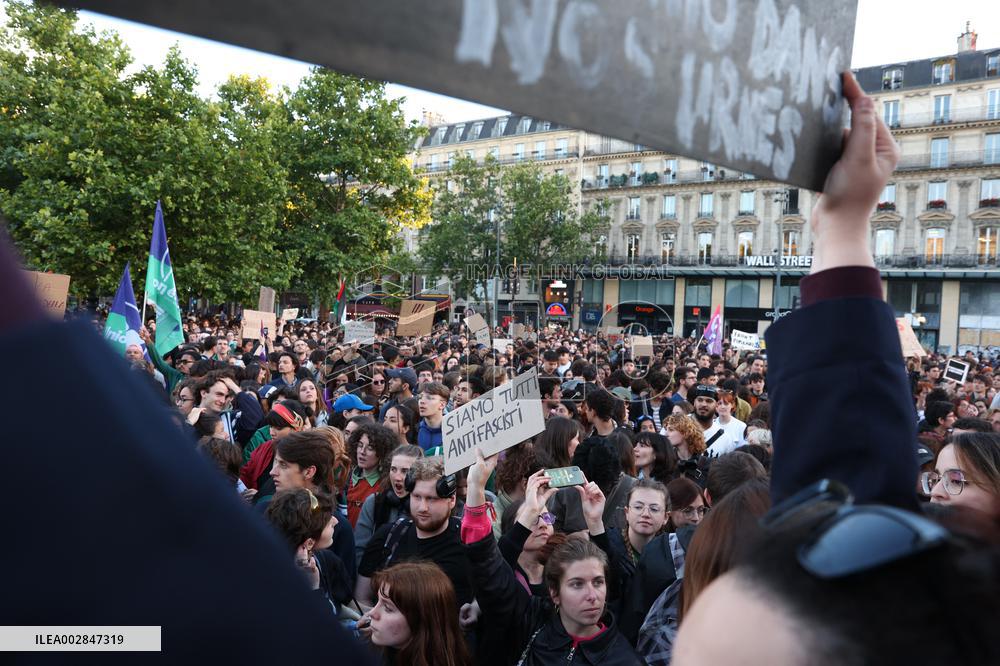 Rally Against The Far Right - Paris