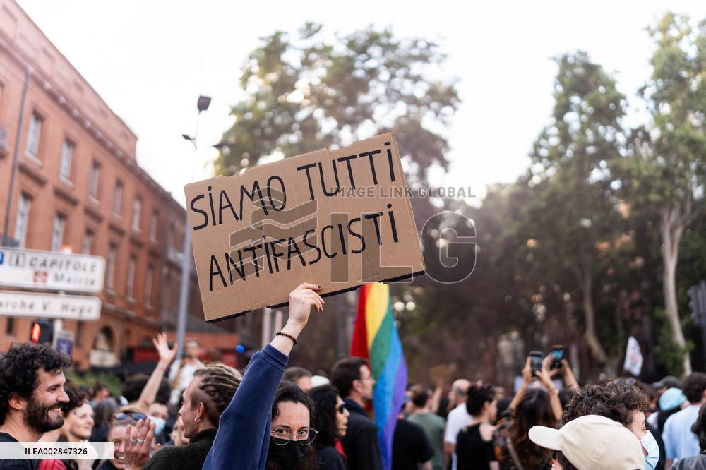 Rally Against The Far Right - Toulouse