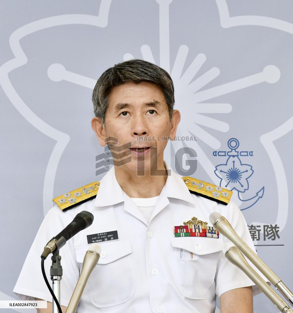 MSDF chief of staff Sakai