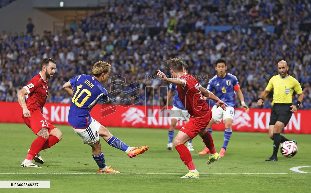 Football: World Cup qualifier