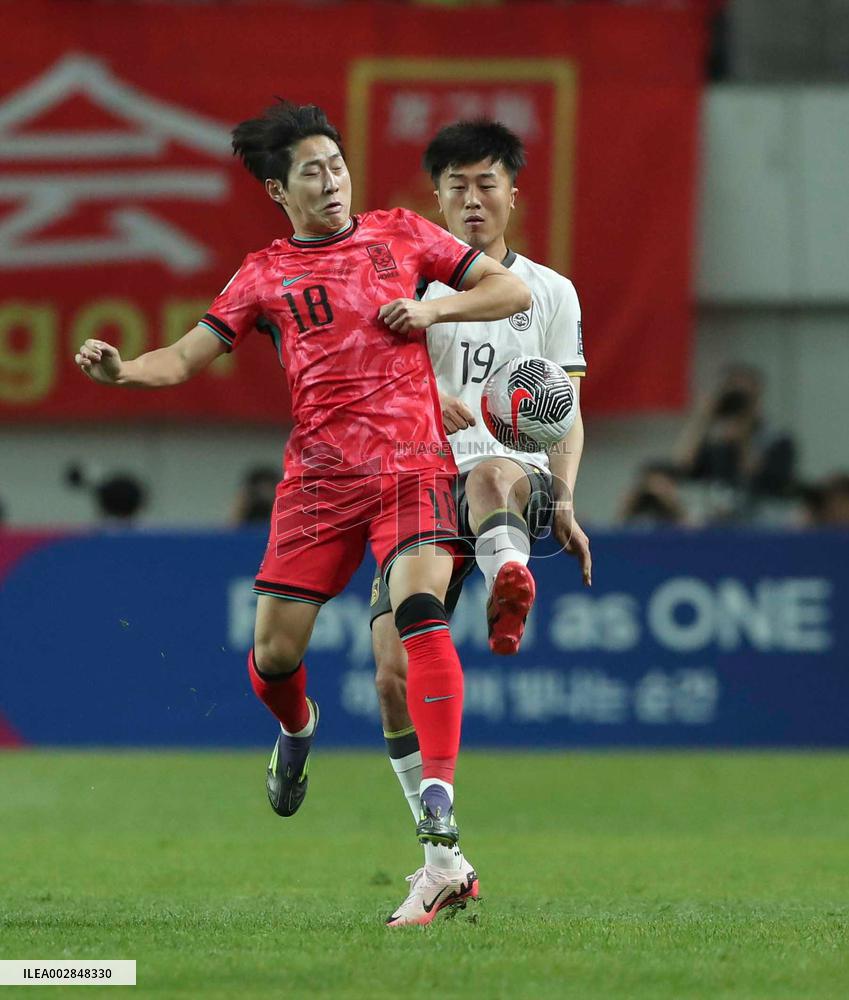 (SP)SOUTH KOREA-SEOUL-FOOTBALL-FIFA WORLD CUP QUALIFIER-SOUTH KOREA VS CHINA