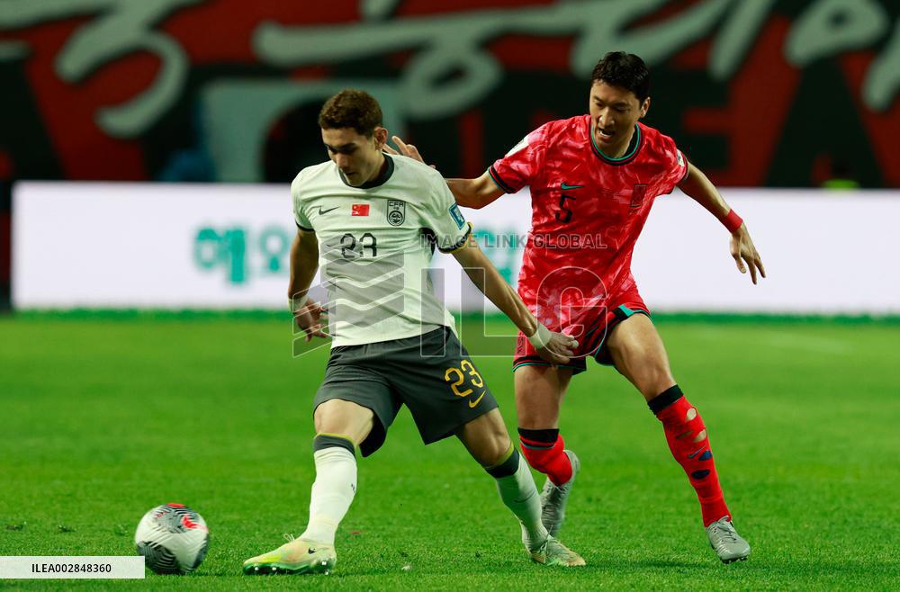 (SP)SOUTH KOREA-SEOUL-FOOTBALL-FIFA WORLD CUP QUALIFIER-SOUTH KOREA VS CHINA
