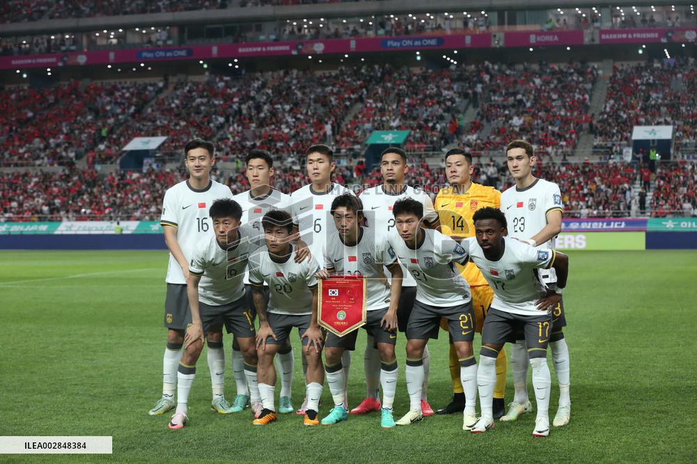 (SP)SOUTH KOREA-SEOUL-FOOTBALL-FIFA WORLD CUP QUALIFIER-SOUTH KOREA VS CHINA