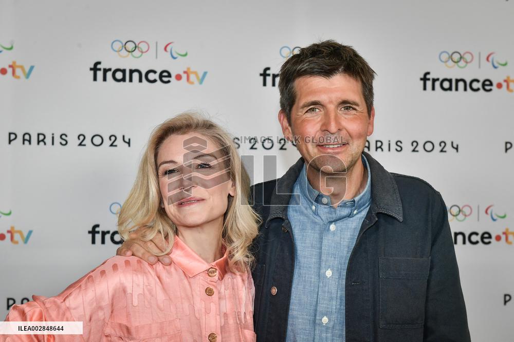 Photocall prior to the Paris 2024 press conference in Paris FA