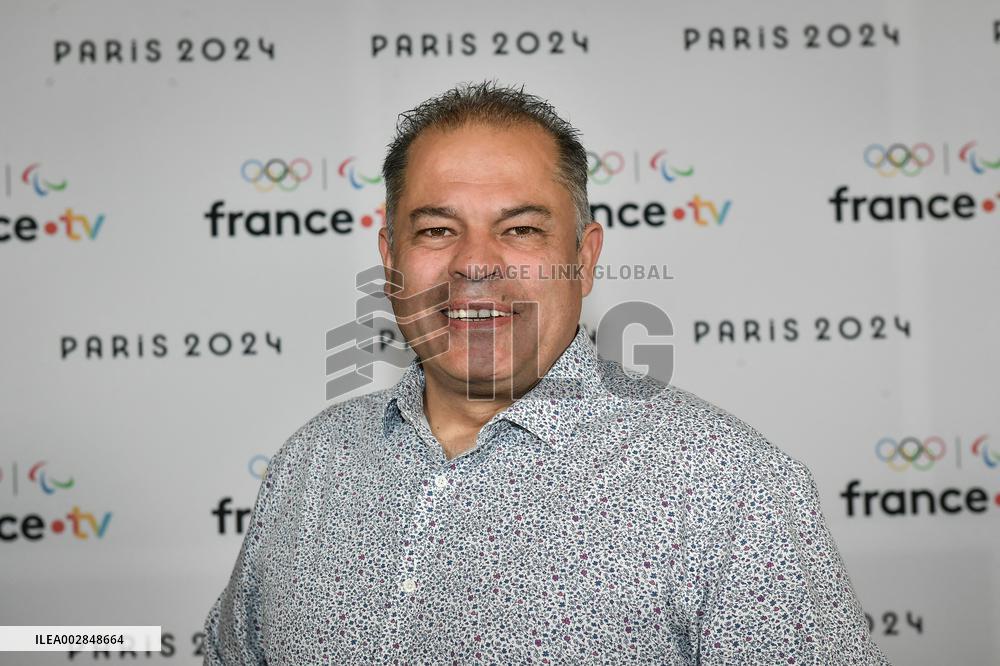 Photocall prior to the Paris 2024 press conference in Paris FA