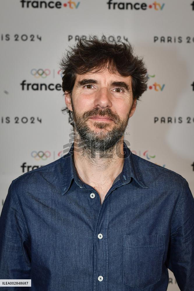 Photocall prior to the Paris 2024 press conference in Paris FA