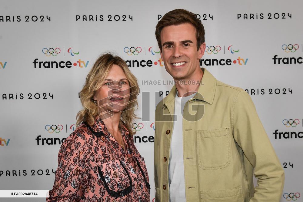 Photocall prior to the Paris 2024 press conference in Paris FA