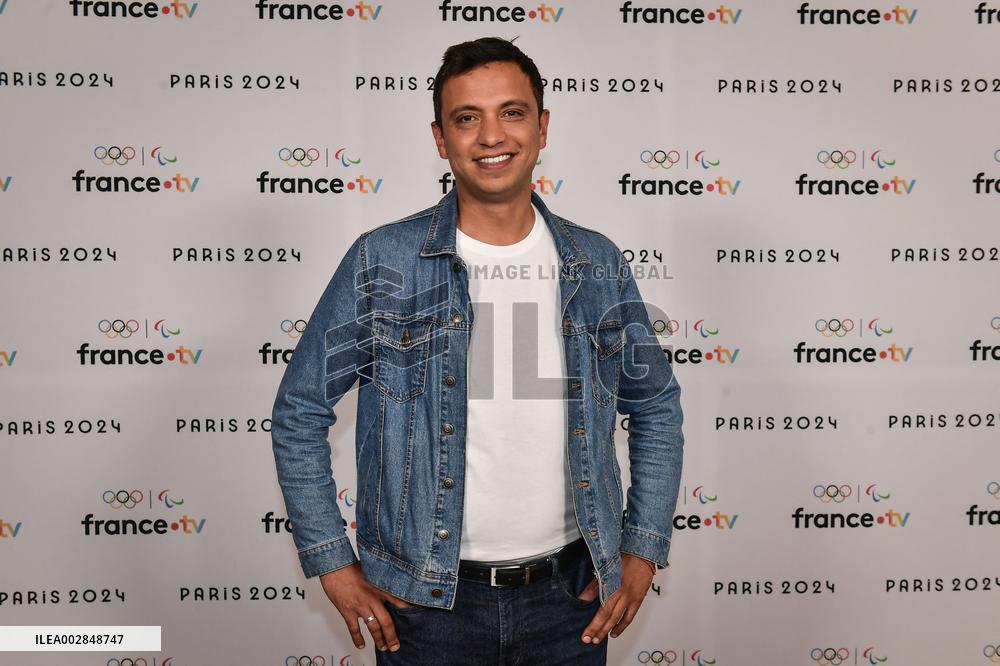 Photocall prior to the Paris 2024 press conference in Paris FA