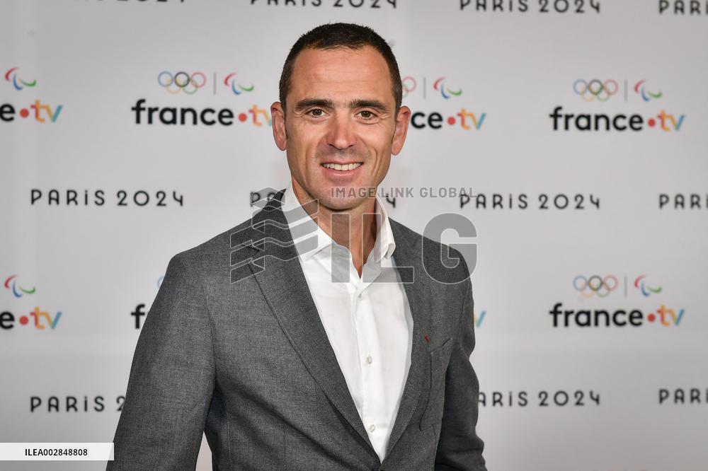 Photocall prior to the Paris 2024 press conference in Paris FA
