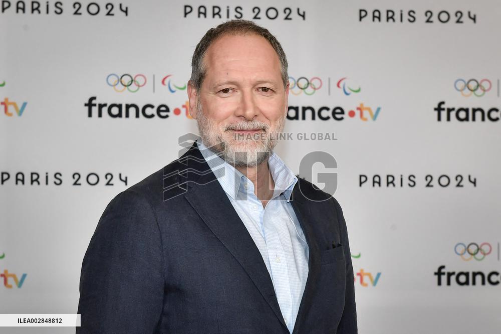 Photocall prior to the Paris 2024 press conference in Paris FA