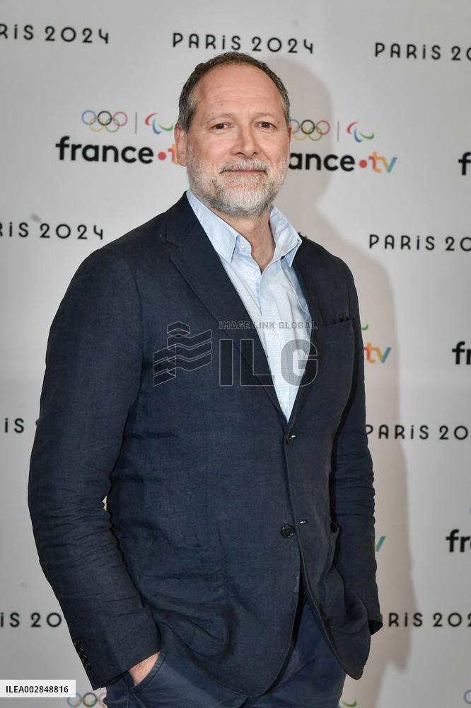 Photocall prior to the Paris 2024 press conference in Paris FA