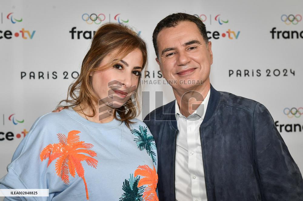 Photocall prior to the Paris 2024 press conference in Paris FA