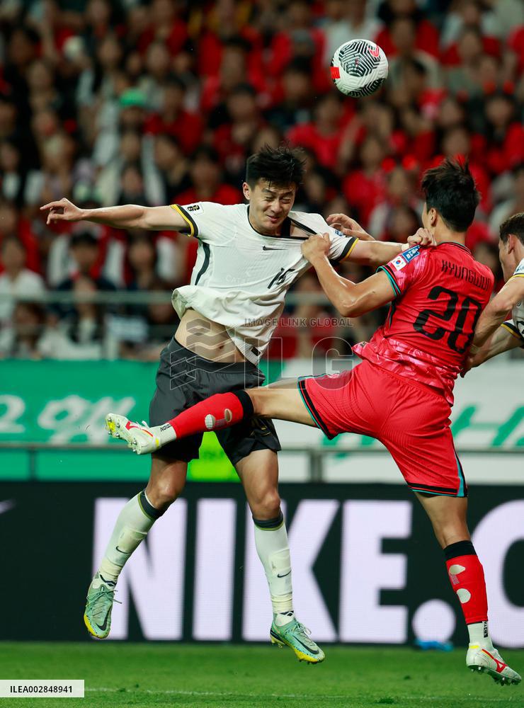 (SP)SOUTH KOREA-SEOUL-FOOTBALL-FIFA WORLD CUP QUALIFIER-SOUTH KOREA VS CHINA