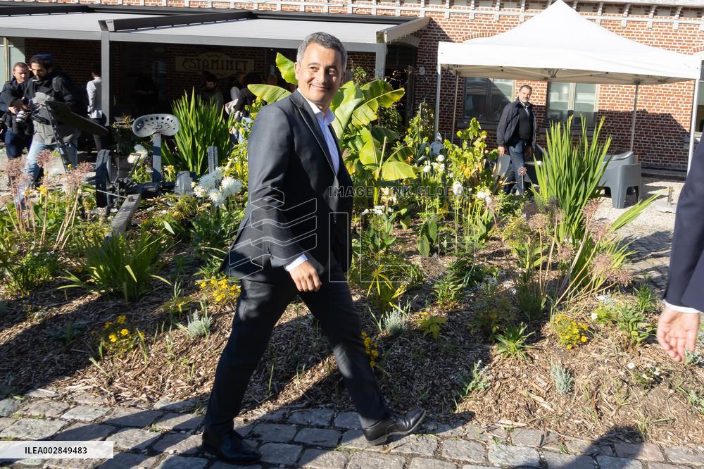 Gerald Darmanin starts his legislative campaign - Halluin