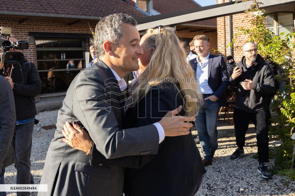 Gerald Darmanin starts his legislative campaign - Halluin