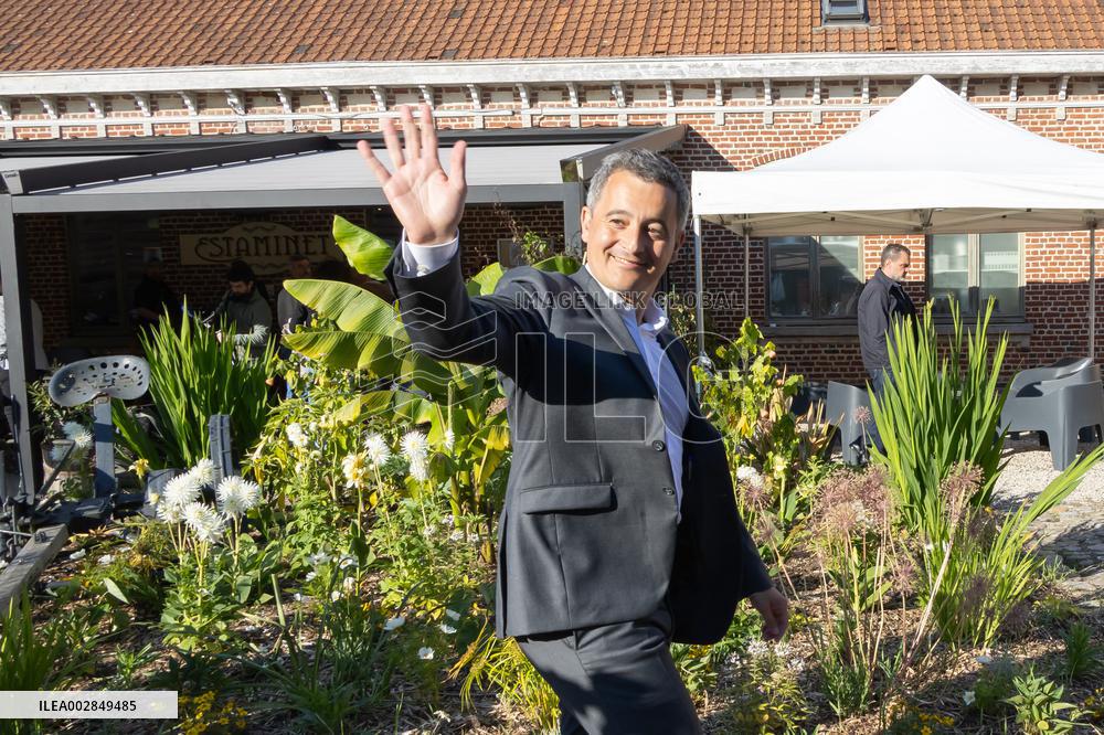 Gerald Darmanin starts his legislative campaign - Halluin