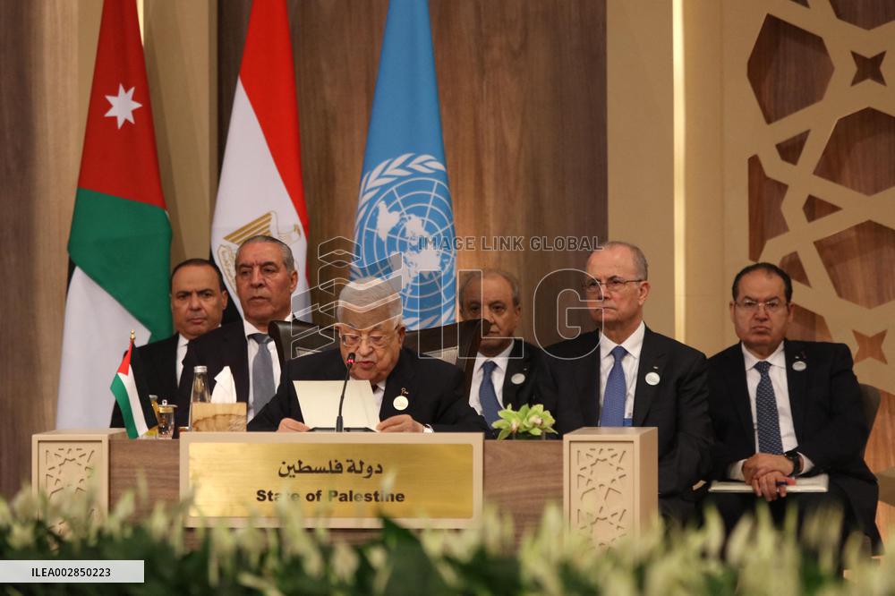 JORDAN-DEAD SEA-URGENT HUMANITARIAN RESPONSE FOR GAZA-CONFERENCE