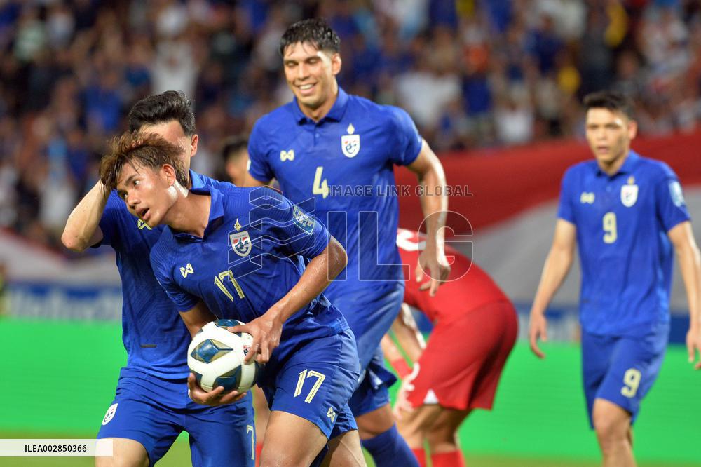 (SP)THAILAND-BANGKOK-FOOTBALL-FIFA WORLD CUP QUALIFIER-THAILAND VS SINGAPORE